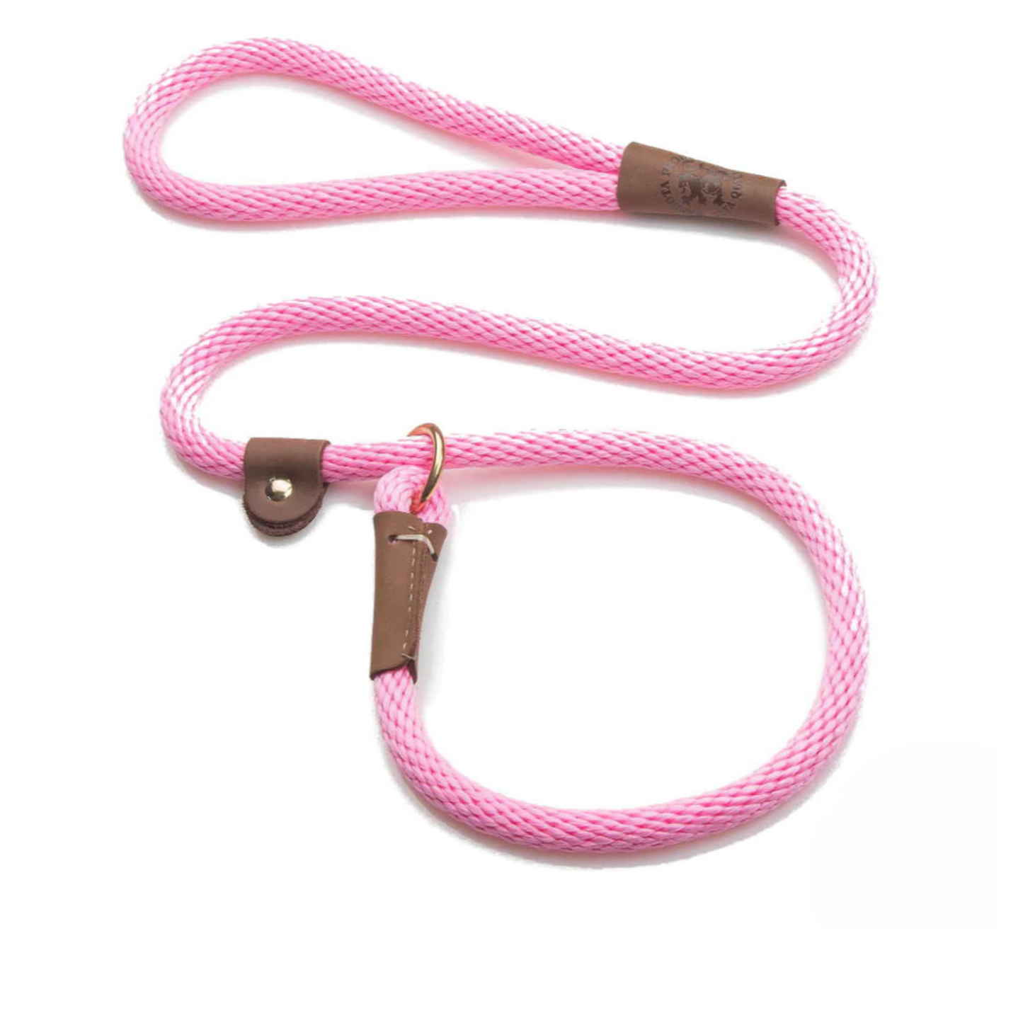 Mendota Slip Leash - Pink