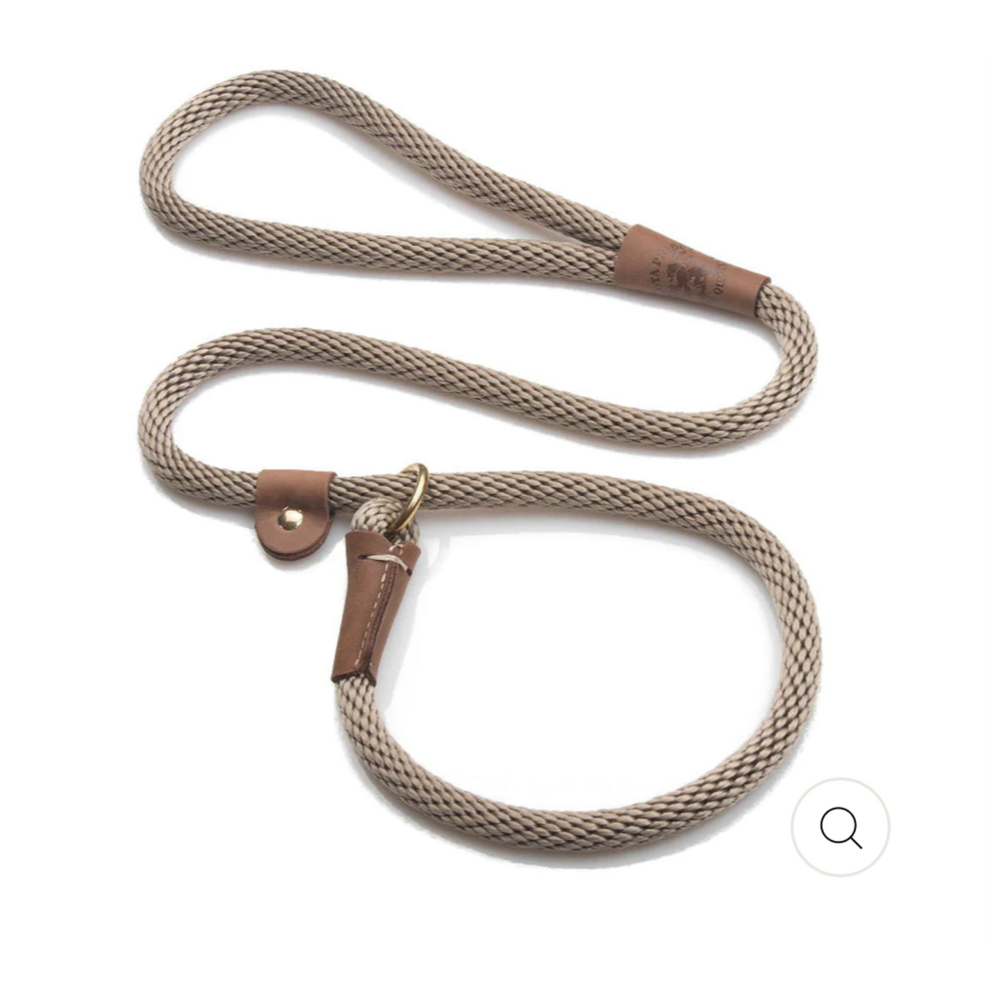 Mendota Slip Leash - Tan